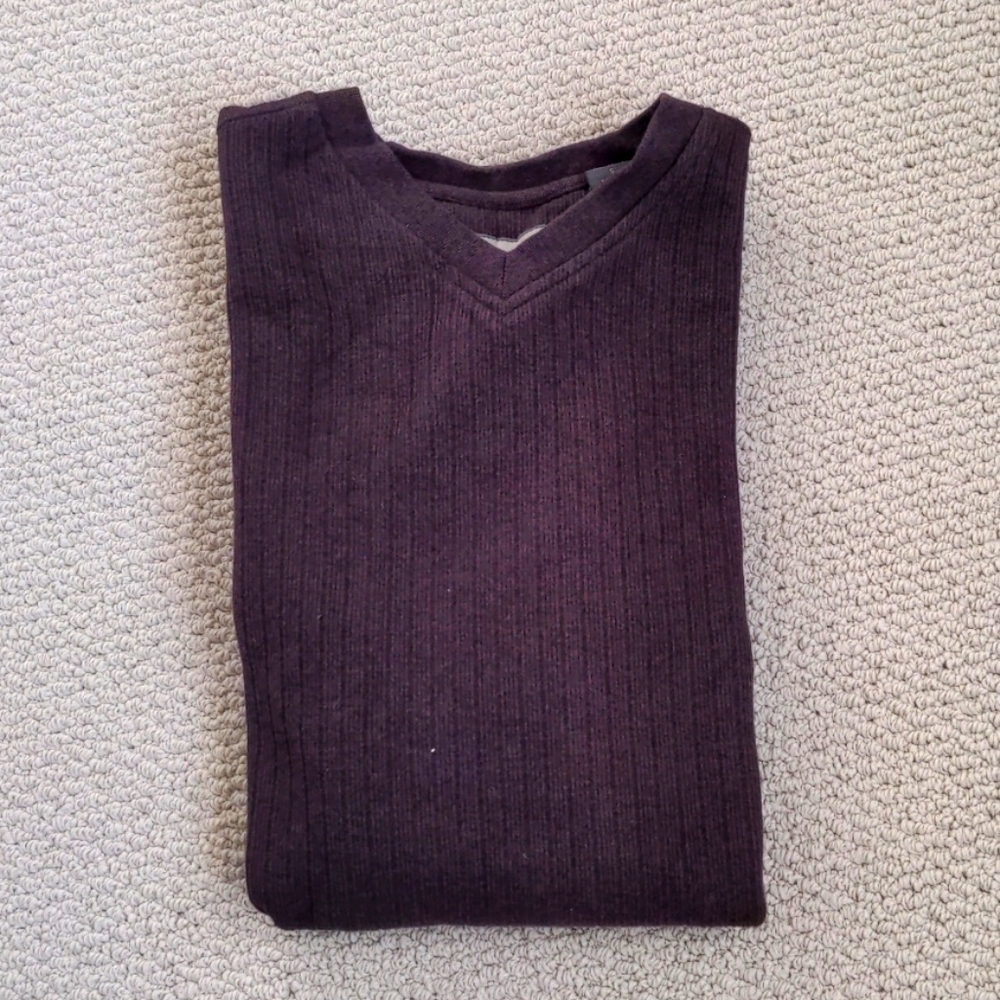 Naturalife Pullover V-neck Outer Shirt Size Small